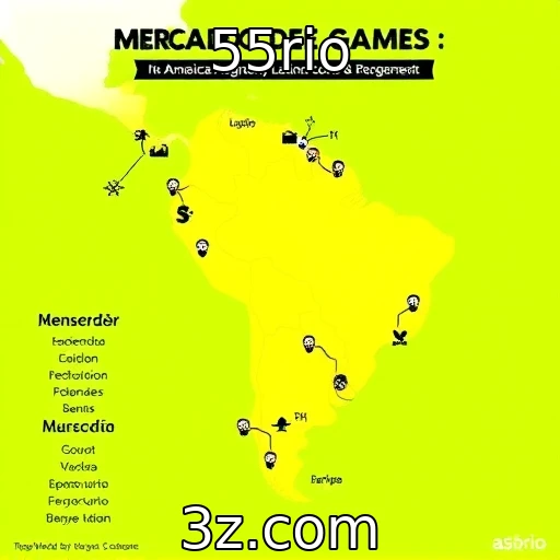 Crescimento do mercado de games na América Latina